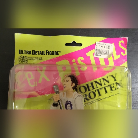 Sex Pistols JOHNNY ROTTEN action figure - Picture 9 of 16